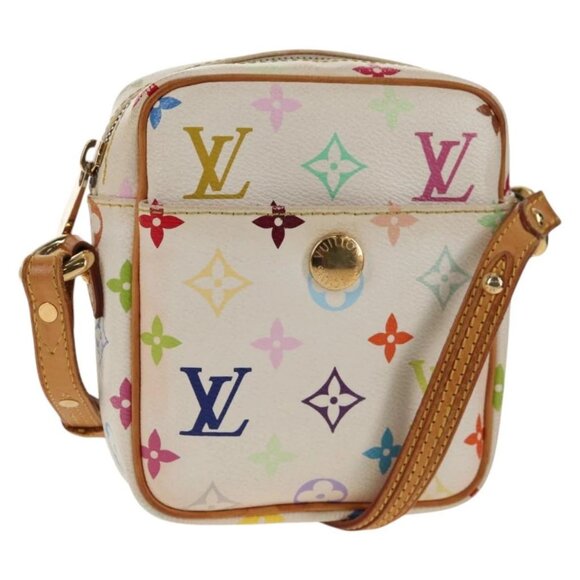 LOUIS VUITTON Monogram Multicolor Lift Shoulder Bag White M40055 LV Auth 128929A - Picture 2 of 16